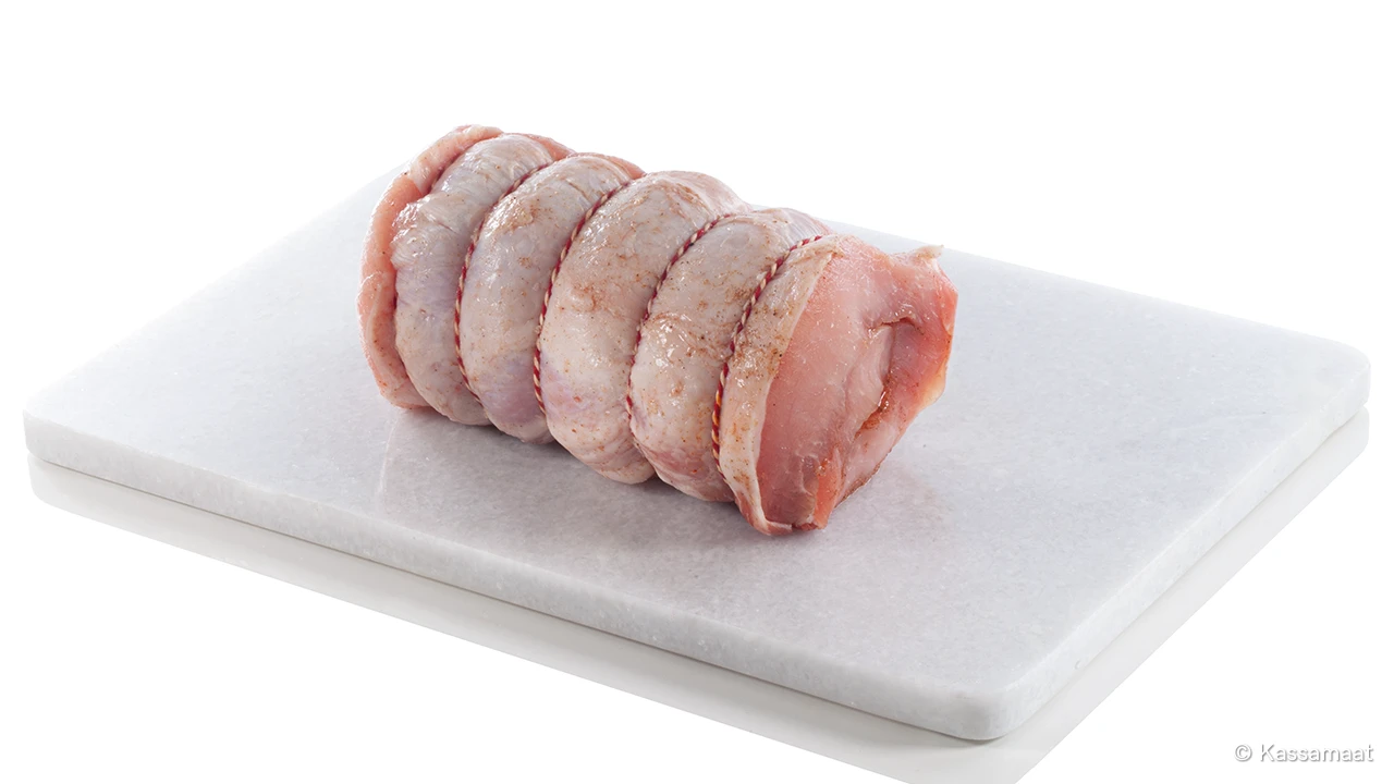 Varkensfiletrollade