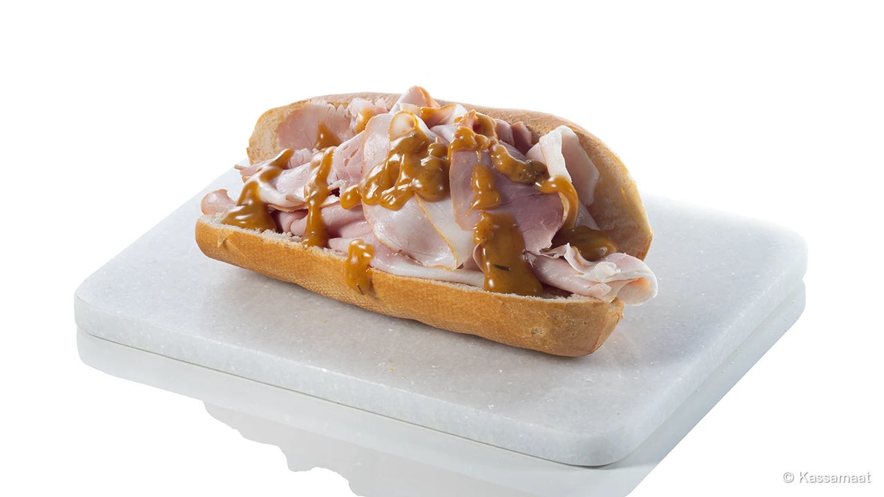 Broodje warme beenham