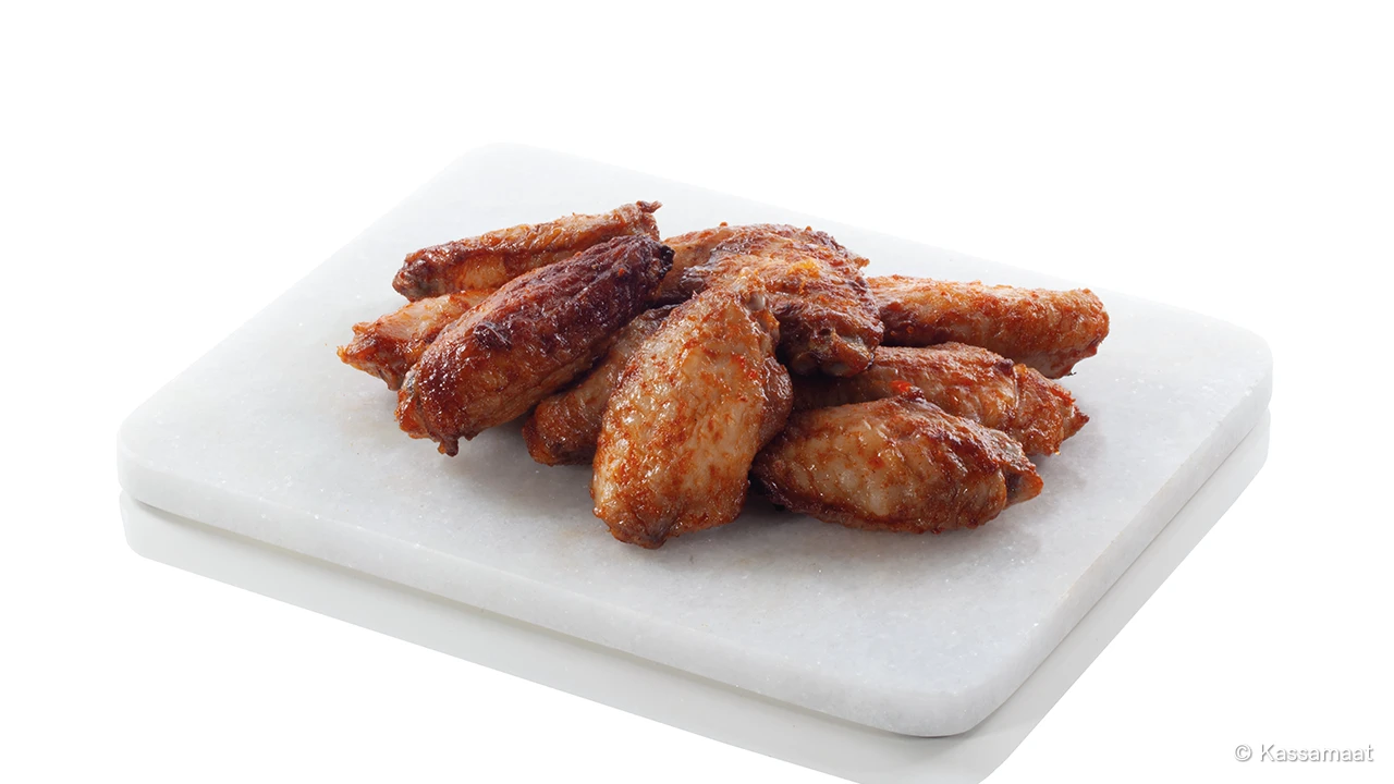10 gegrilde vleugeltjes
